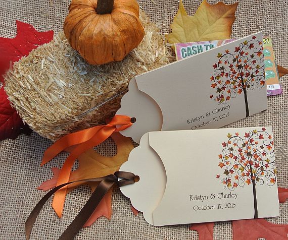 Mariage - Lottery Ticket Envelopes 