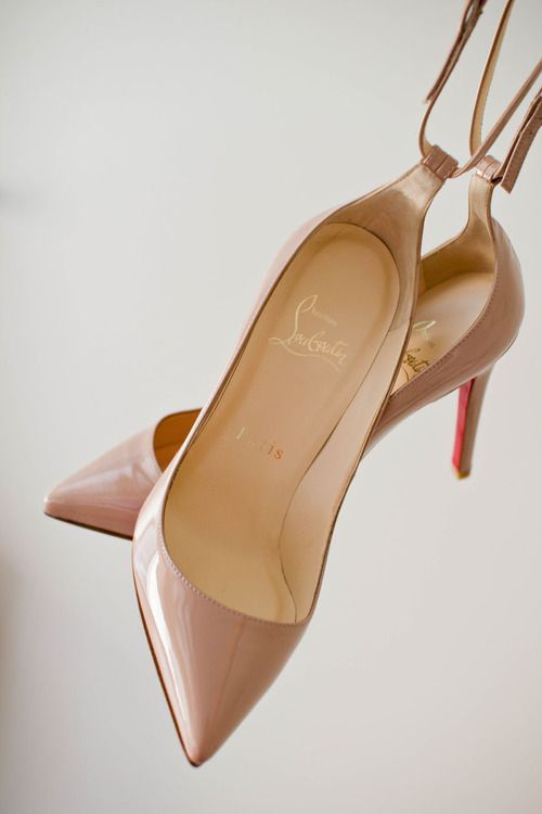 Hochzeit - Nude Shoes By Christian Louboutin - Shop Now