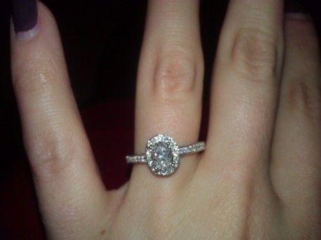 Wedding - My Oval Beauty! Engagement Ring