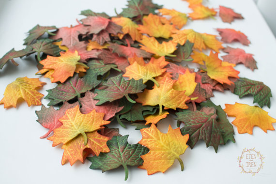 Wedding - Wedding Decor 'Autumn Leaf', Fallen Leaves