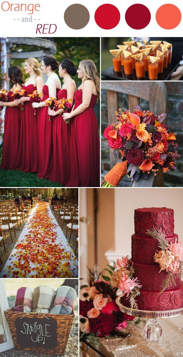 Mariage - 6 Practical Wedding Color Combos For Fall 2015