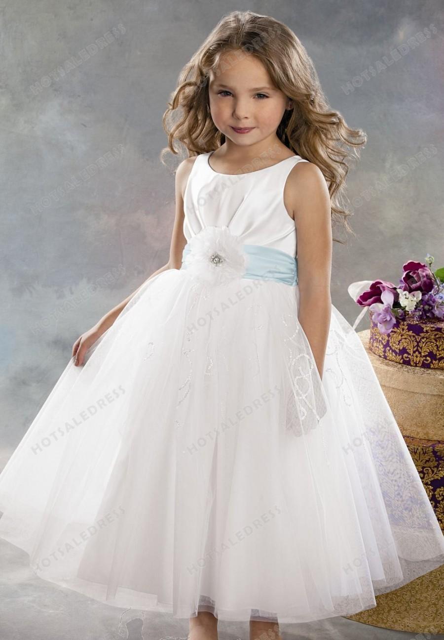 Mariage - Satin Tulle Dress By Jordan Sweet Beginnings Collection L387