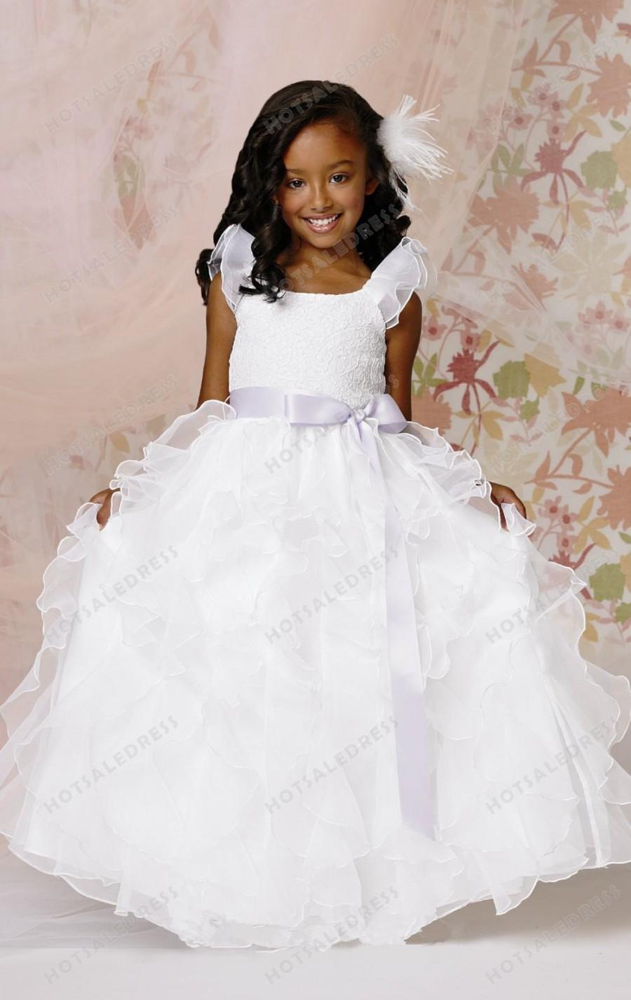 Wedding - Ruffled Sleeve Gown By Jordan Sweet Beginnings Collection L285
