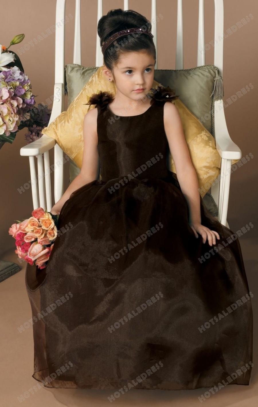 Hochzeit - V-back Organza Dress By Jordan Sweet Beginnings Collection L910