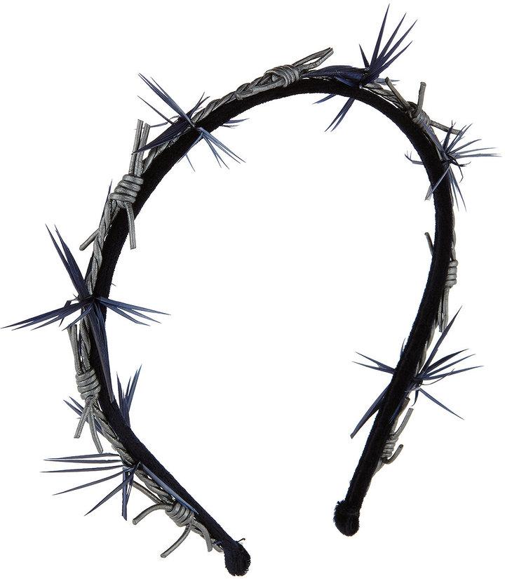 Wedding - Gigi Burris Barbed Wire Velvet Headband