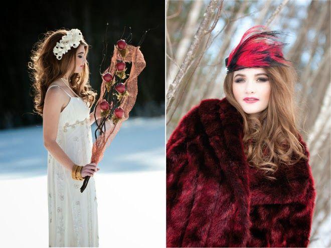 Hochzeit - Winter Fantasy : Snow White Wedding Inspiration