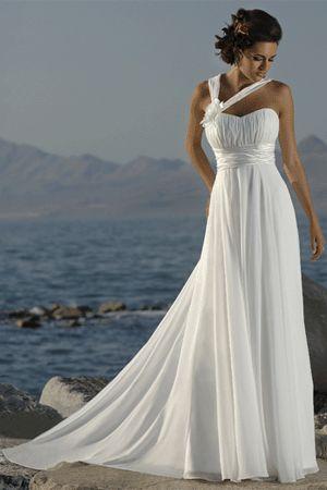 زفاف - 20 Beautiful Beach Wedding Dresses