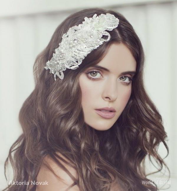 Hochzeit - Viktoria Novak 2015 Bridal Couture Headpieces