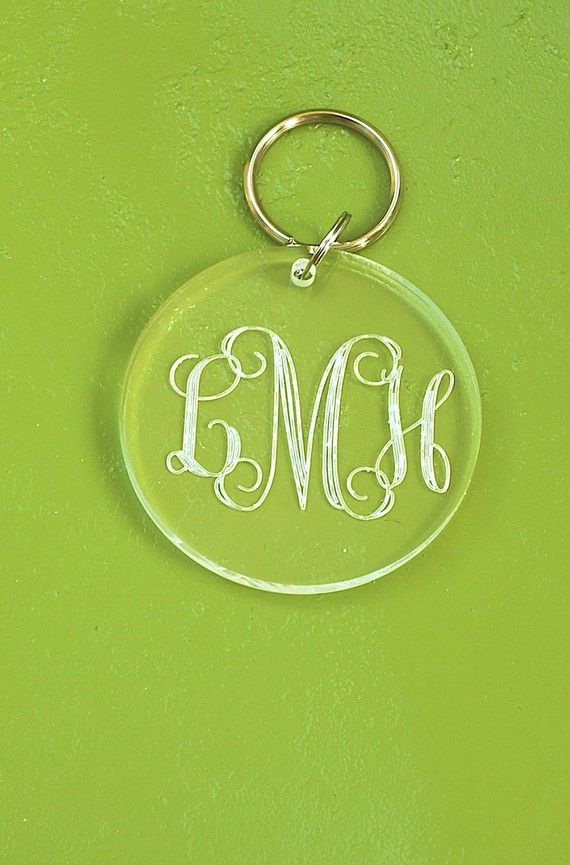 Wedding - Engraved Personalized Key Chain