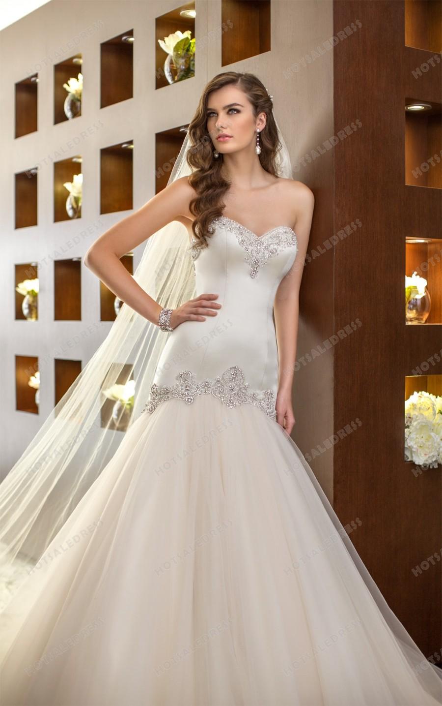 Hochzeit - Essense of Australia Wedding Dress Style D1571