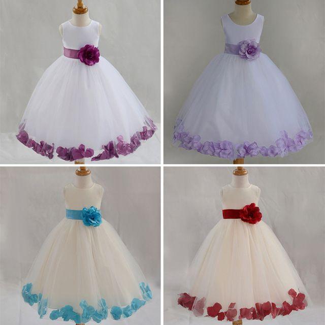 Wedding - Online Shop New 2015 Summer Dresses For Girls Flower Girl Dress Kids Clothing Children's Wear NOVA Fashion Toddler Princess Baby Girl Dress