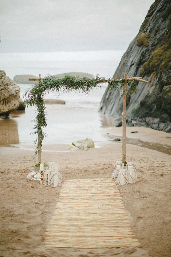 Wedding - Bohemian Beach Wedding Inspiration 