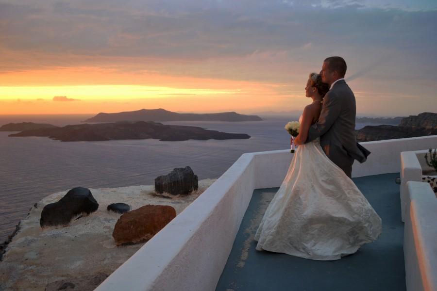 زفاف - Santorini weddings