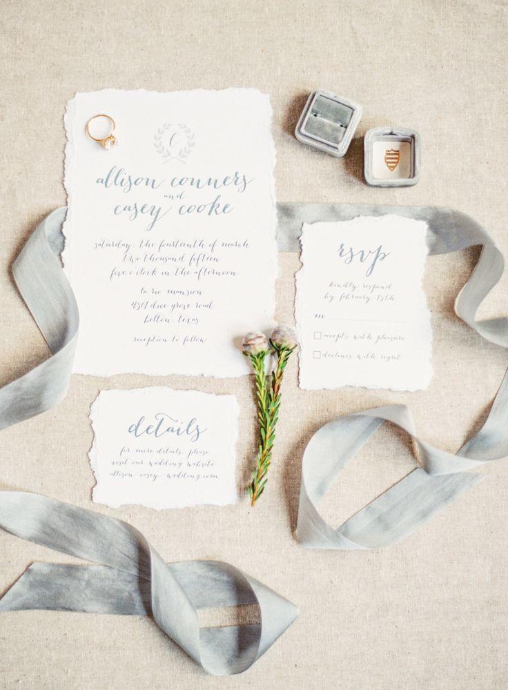 Mariage - 17 All-White Invitation Suites That Are Anything But Vanilla