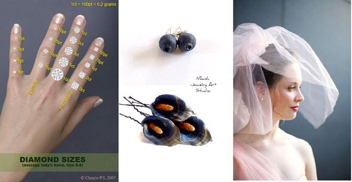 Hochzeit - Timeline Photos - Nikush Jewelry Art Studio - unique sculptural jewelry in floral design 