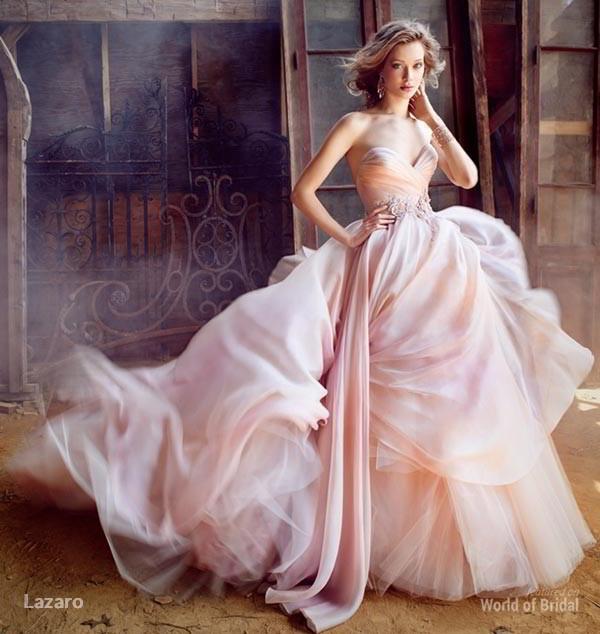 زفاف - Lazaro Fall 2015 Wedding Dresses