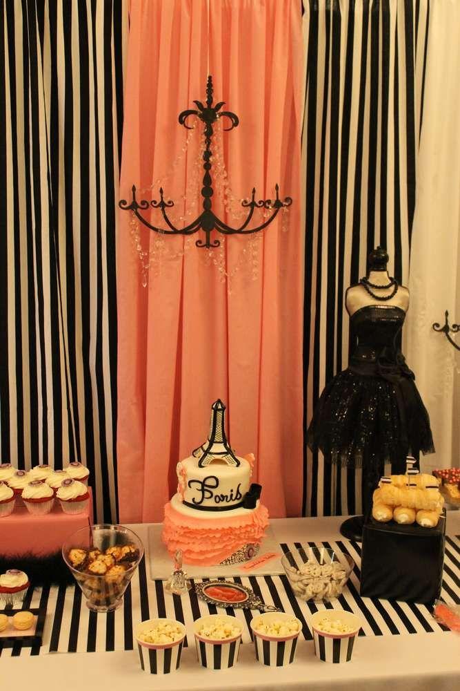 Mariage - French / Parisian Bridal/Wedding Shower Party Ideas