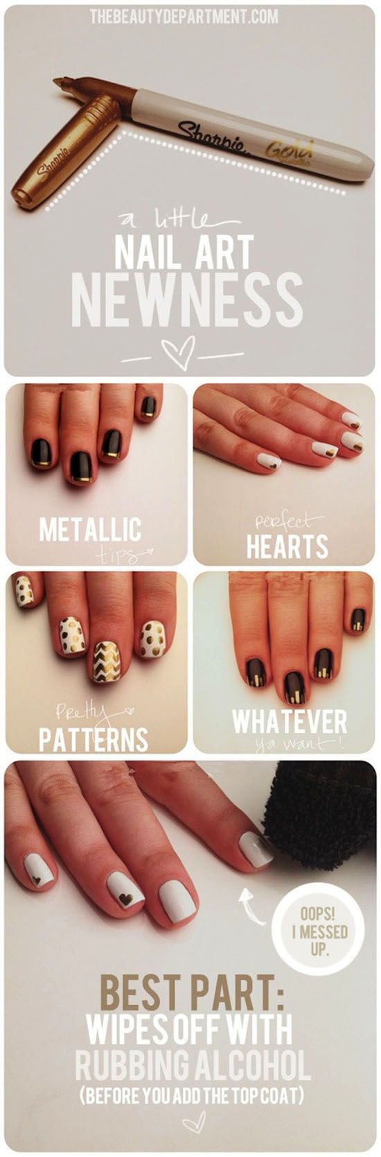 Wedding - 27 Lazy Girl Nail Art Ideas That Are Actually Easy