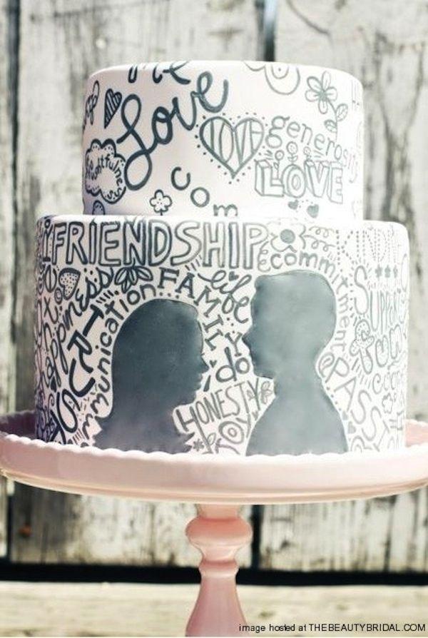 Hochzeit - 27 Ideas For Adorable And Unexpected Wedding Cakes