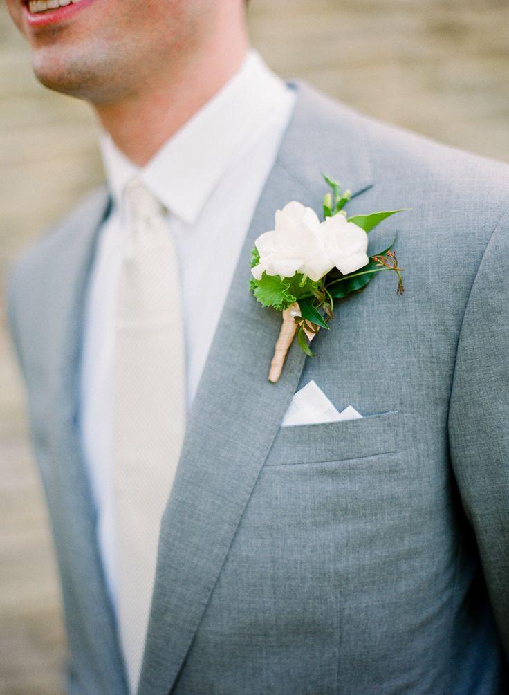 زفاف - Gray Grooms Suit