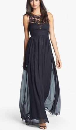 Свадьба - Women's JS Boutique Strapless Ruched Chiffon Gown