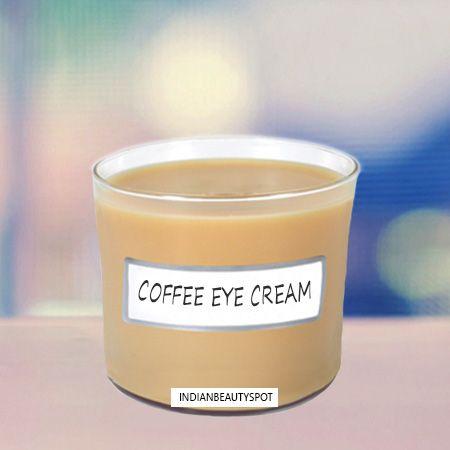 زفاف - DIY Coffee Eye Cream For Dark Circles And Fine Lines