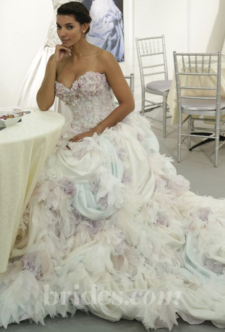 Mariage - Multi-Colored Wedding Gowns With Tons Of Personality