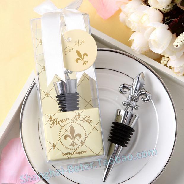 Wedding - France Fleur de Lis bottle stopper Favour Valentines's Day Party Supplies wedding Ideas BETER WJ079 from Reliable supplies horse suppliers on Your Party Supplies 