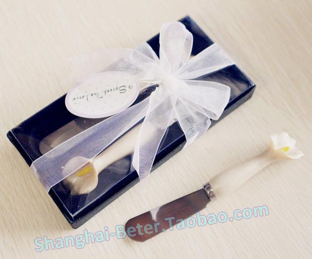 Wedding - Pearl Callalily Spreader Set Christening Party Ideas BETER SZ010 Baby Shower Favor from Reliable favor box suppliers on Your Party Supplies 