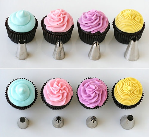 Hochzeit - DIY Cupcake Frosting Color Chart