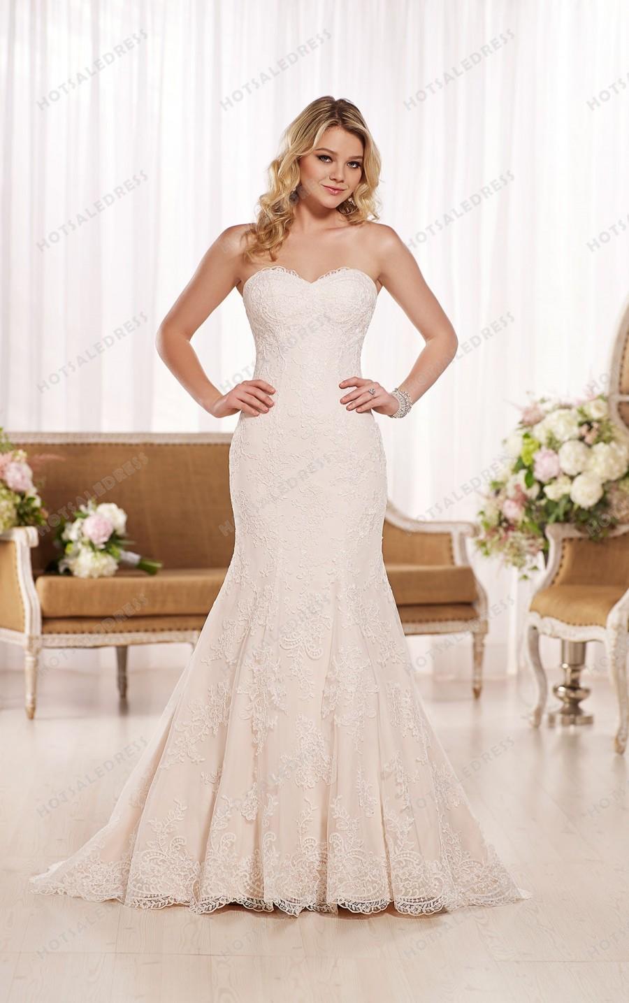 Mariage - Essense of Australia Sweetheart Neckline Wedding Dresses Style D1773