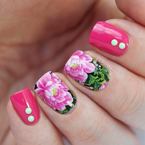 Mariage - Born Pretty Store - Floral Water Decals