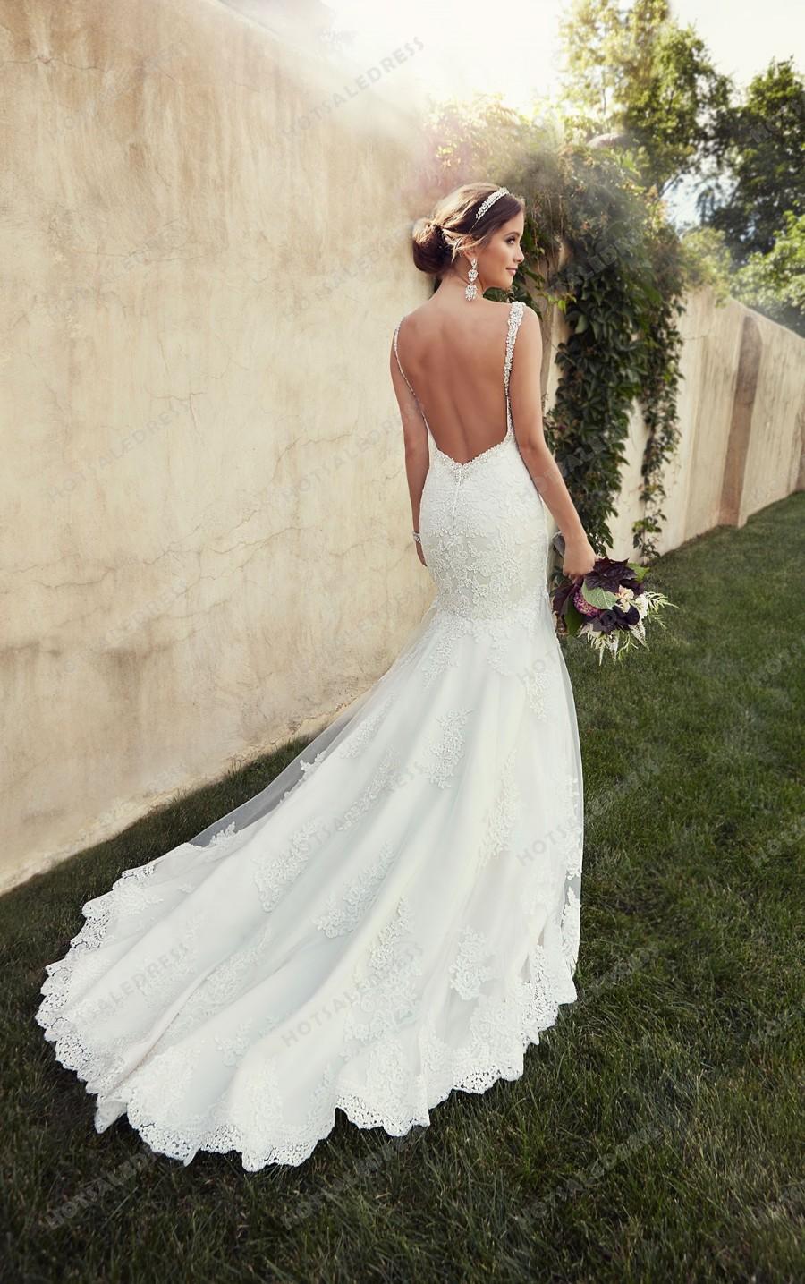 Hochzeit - Essense of Australia Wedding Dress Styke D1865
