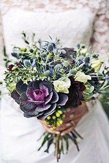 زفاف - Cabbage Inspired Alternative Wedding Bouquet (BridesMagazine.co.uk)