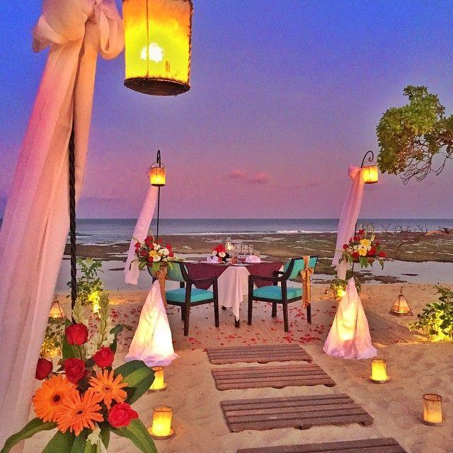 Свадьба - Beautiful Indonesia On Instagram: “Romantic Dinner @grandnikkobali .
  ”
