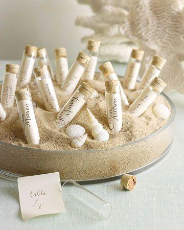 Wedding - Seating Cards In A Bottle - Glitter, Inc.