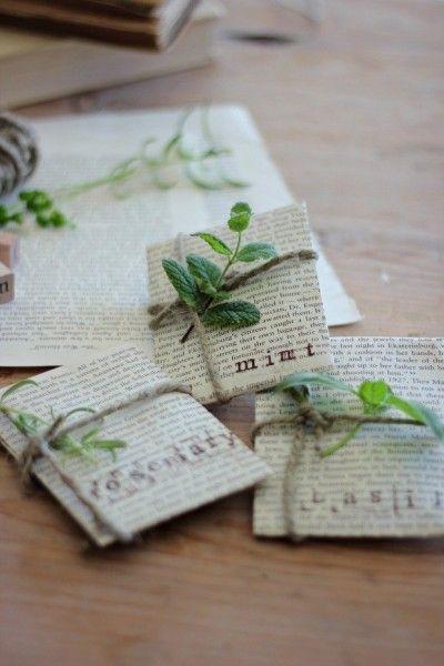 Mariage - Sprucing Up Seed Packets