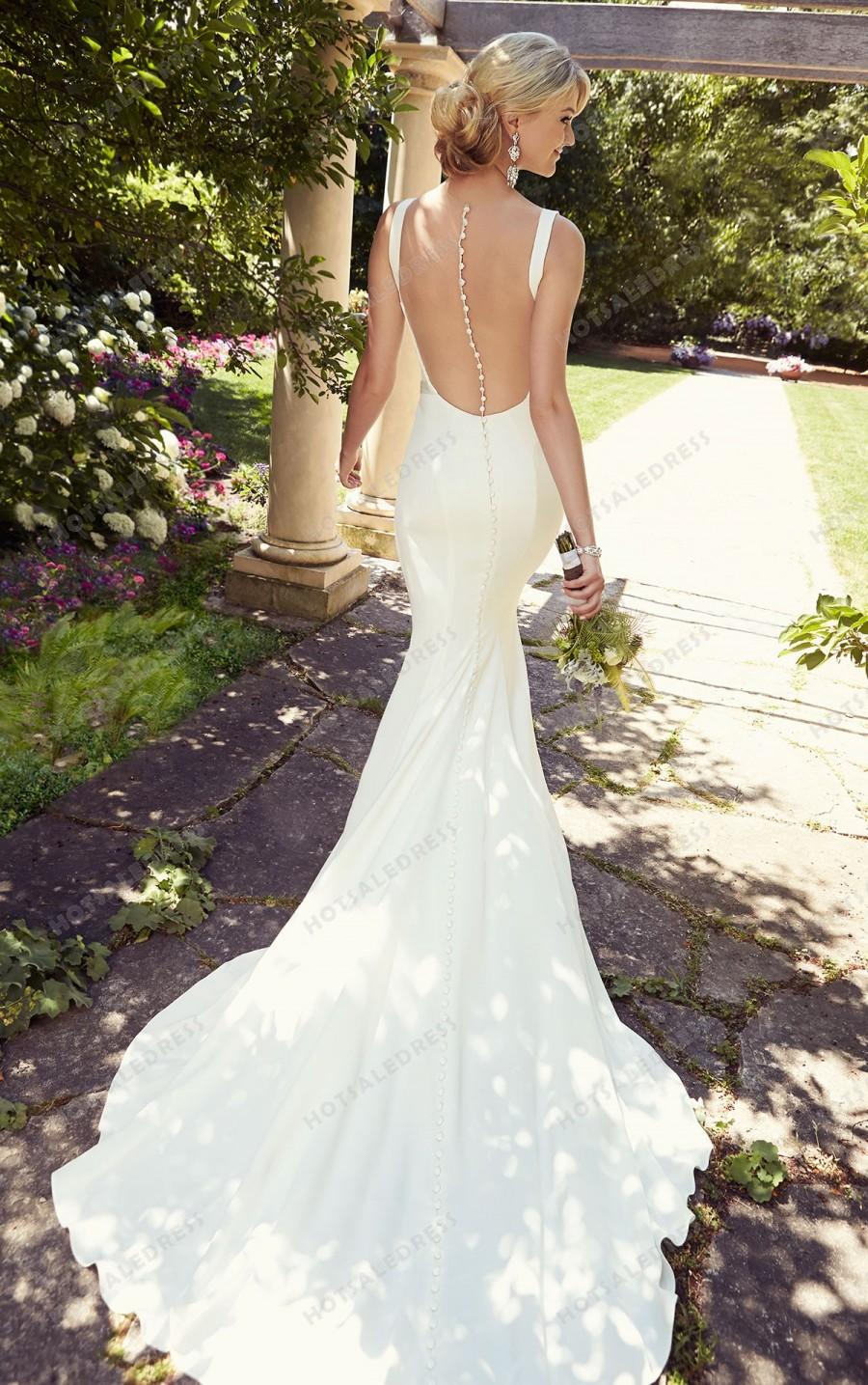 Hochzeit - Essense of Australia Modern Wedding Dresses Style D1841
