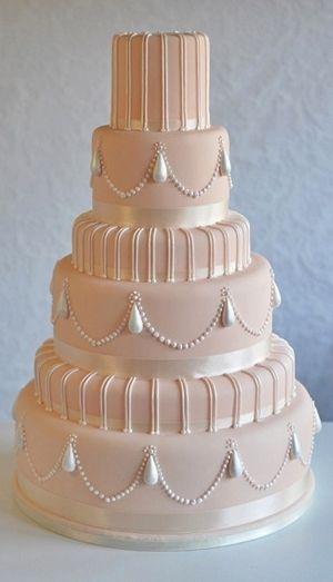 Wedding - Over 25 Beautiful Pink Wedding Cake Ideas