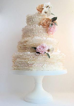 Свадьба - Wedding Cakes That Bloom