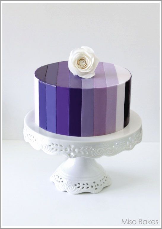 Hochzeit - Ombre Cake Love