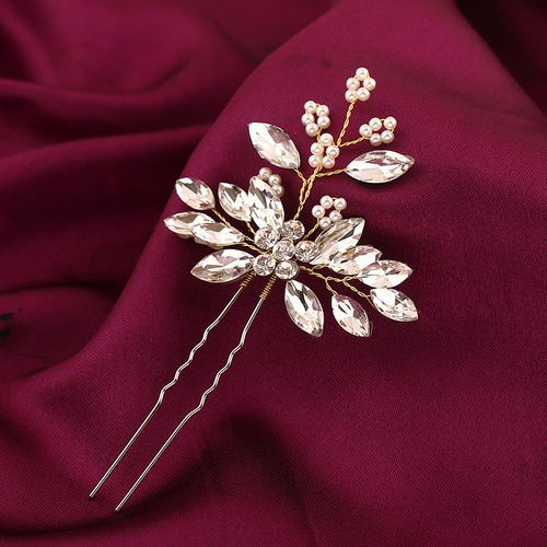 Wedding - Bridal Hair Pin Bride Hairstyle Crystal Headpiece Store