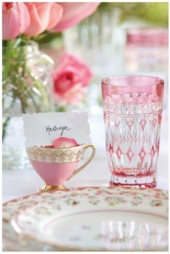 Wedding - Bridal Shower Ideas : An Elegant High Tea -