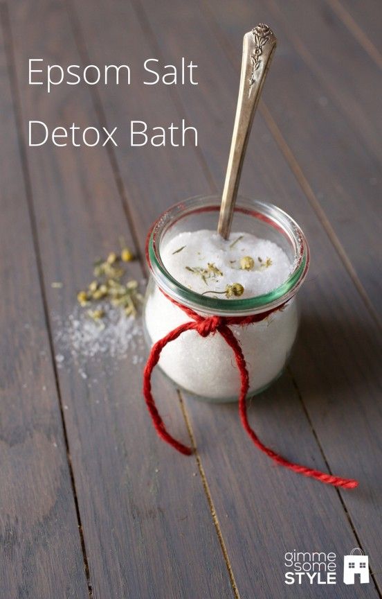 زفاف - {Style On The Inside} Epsom Salt Detox Bath