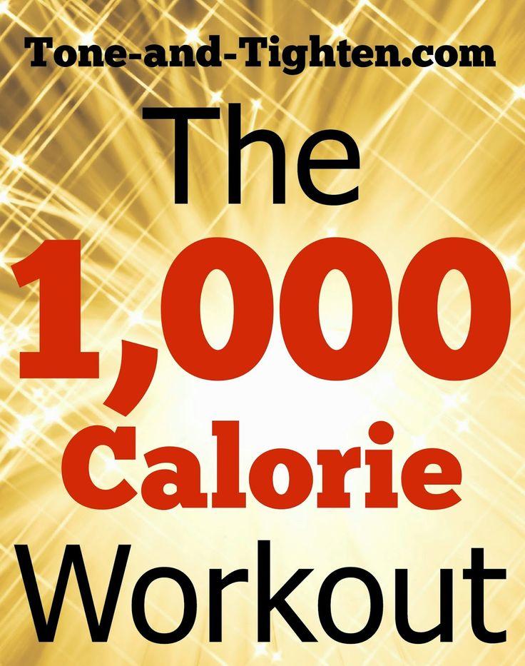 Hochzeit - Tone & Tighten: 1000 Calorie At Home Cardio Workout (Total Body)