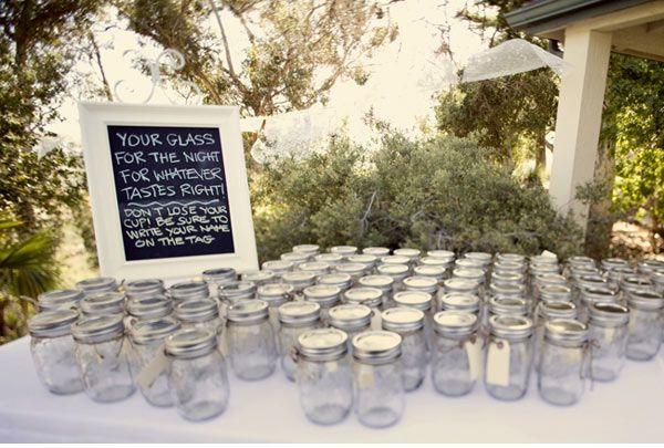 Wedding - Mason Jar Glasses