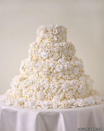 Hochzeit - Wedding-cakes-floral - Once Wed