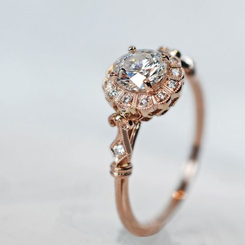 Hochzeit - Unique Vintage Engagement Rings