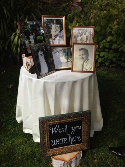 Свадьба - Touching Ways To Remembering Lost Loved Ones At A Wedding