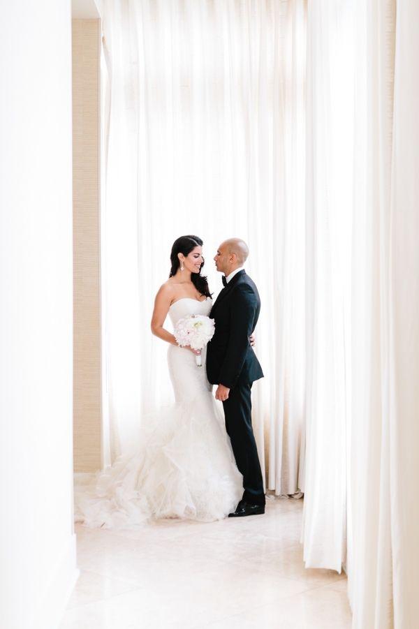 Mariage - Chic Black And White Wedding At The Raleigh Hotel, Miami